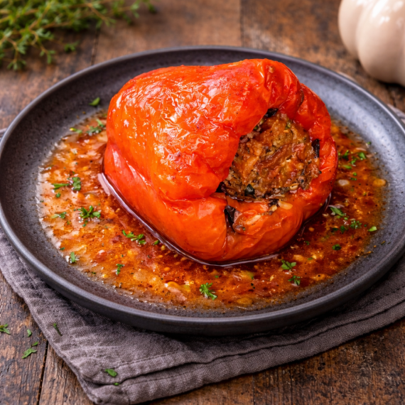Ardei umpluți cu carne de porc