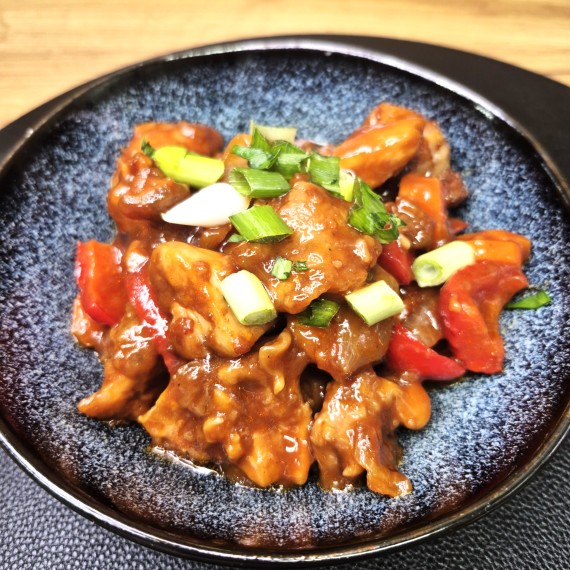 Pui cu legume în stil asiatic