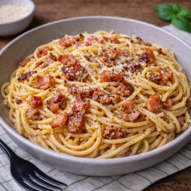 Spaghete Carbonara