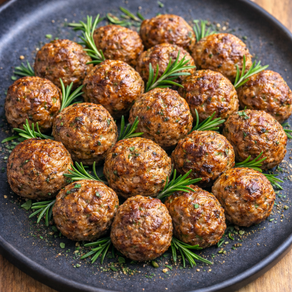 Chifteluțe de porc la cuptor