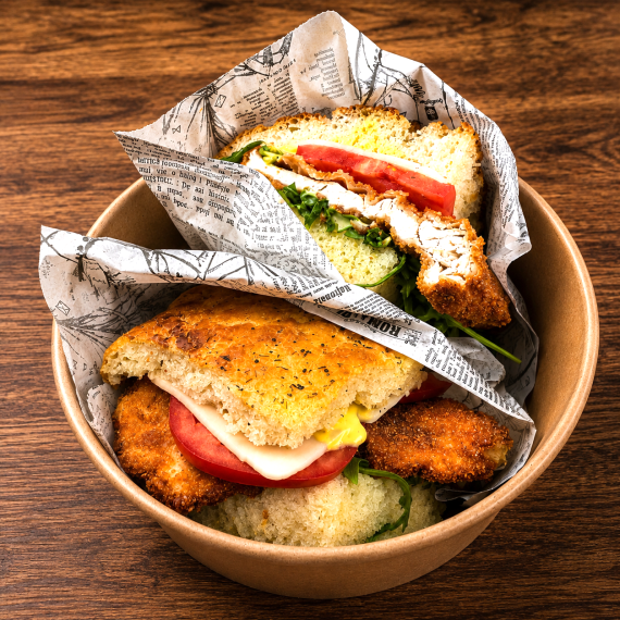 Crispy Chicken Focaccia