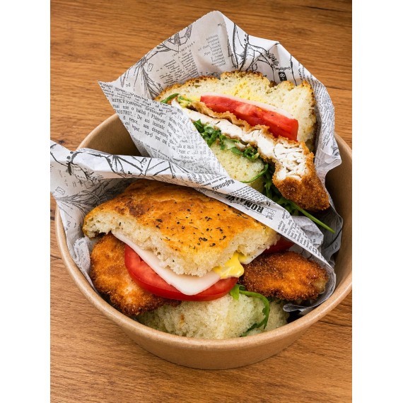 Crispy Chicken Focaccia