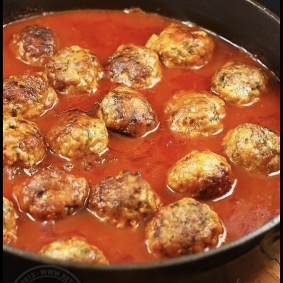 Chifteluțe marinate de porc