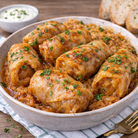 Sarmale cu carne de porc