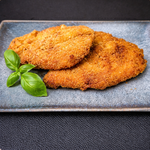 Șnițel din piept de pui