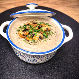 Supă cremă de ciuperci