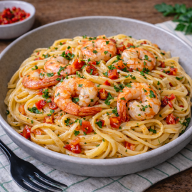 Tagliatelle ai Gamberi