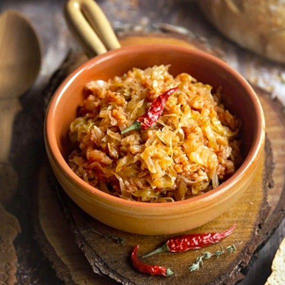 Varză acră călită