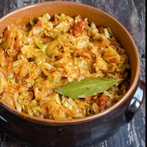 Varză dulce călită